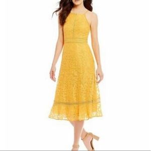 Antonio Melani Yellow Lace Dress